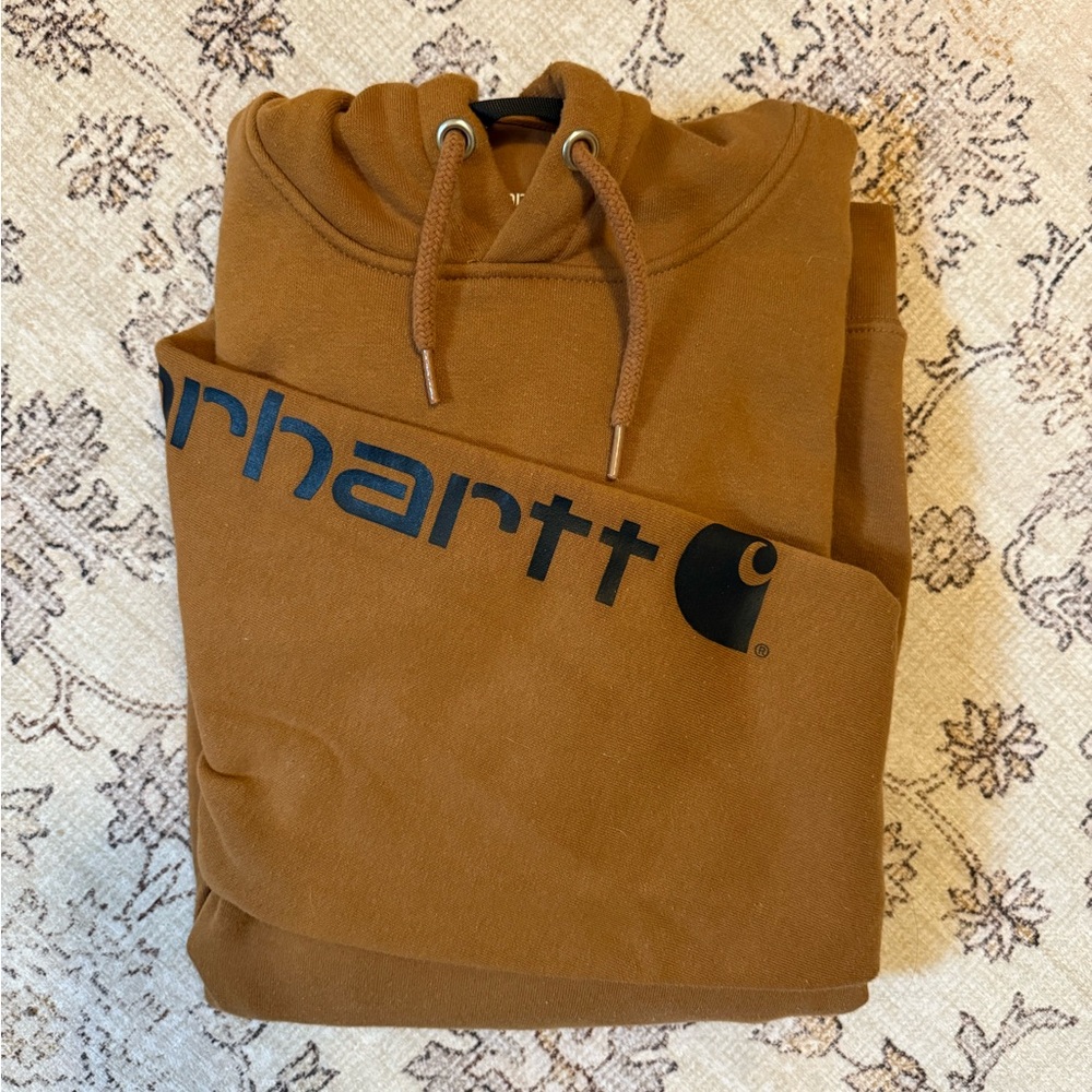 Carhartt Men's Brown Hoodie